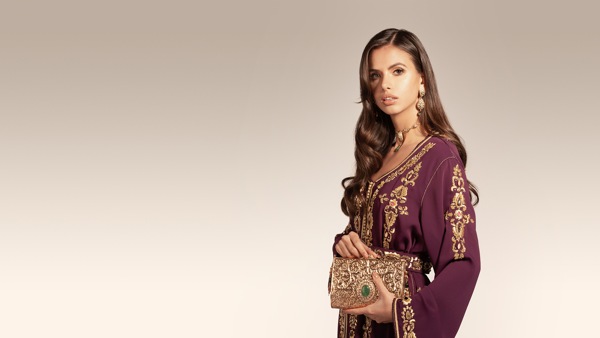 Female holding a bag